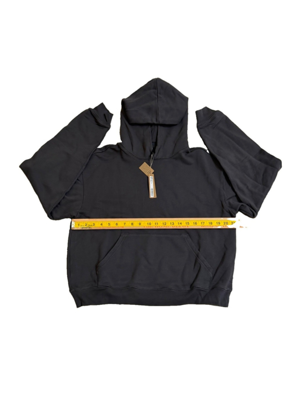 SKIMS TERRY HOODIE SWEATSHIRT ASH COLOR SIZE MEDIUM - Picture 2 of 7